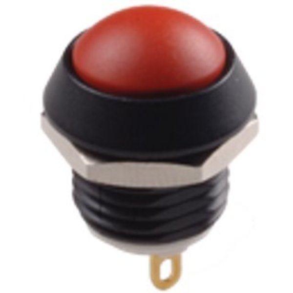 C&K Components Pushbutton Switches Switch Pb Mom Red Led Black Cap AP2D203TZBE